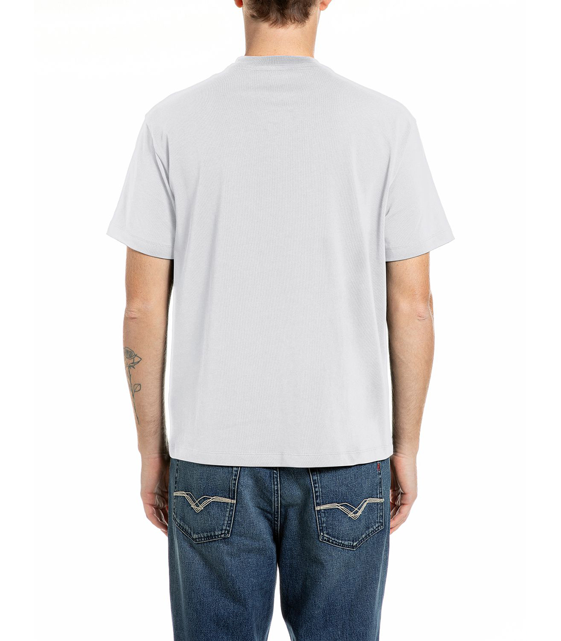 Ｒロゴ リラックス Tシャツ 詳細画像 ホワイト 2